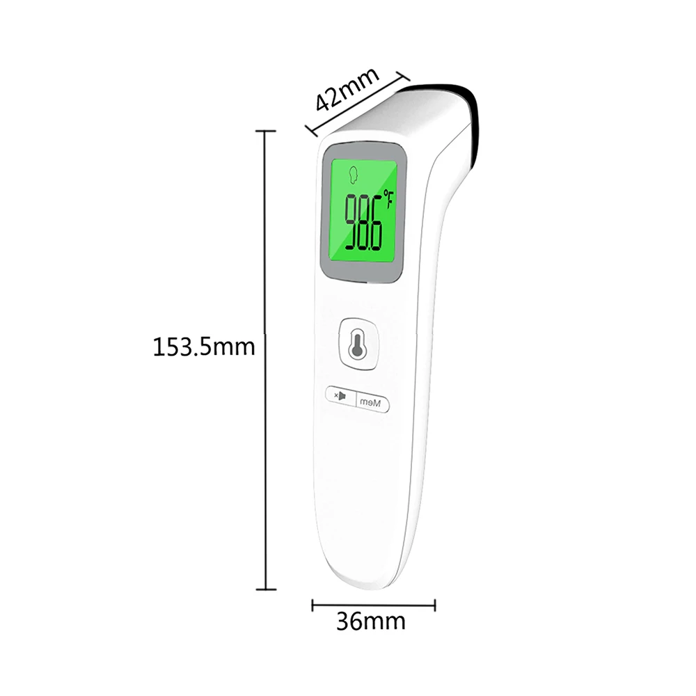 

Frontal Non-contact Digital Thermometer Infrared Electronic Temperature Sensor Gun