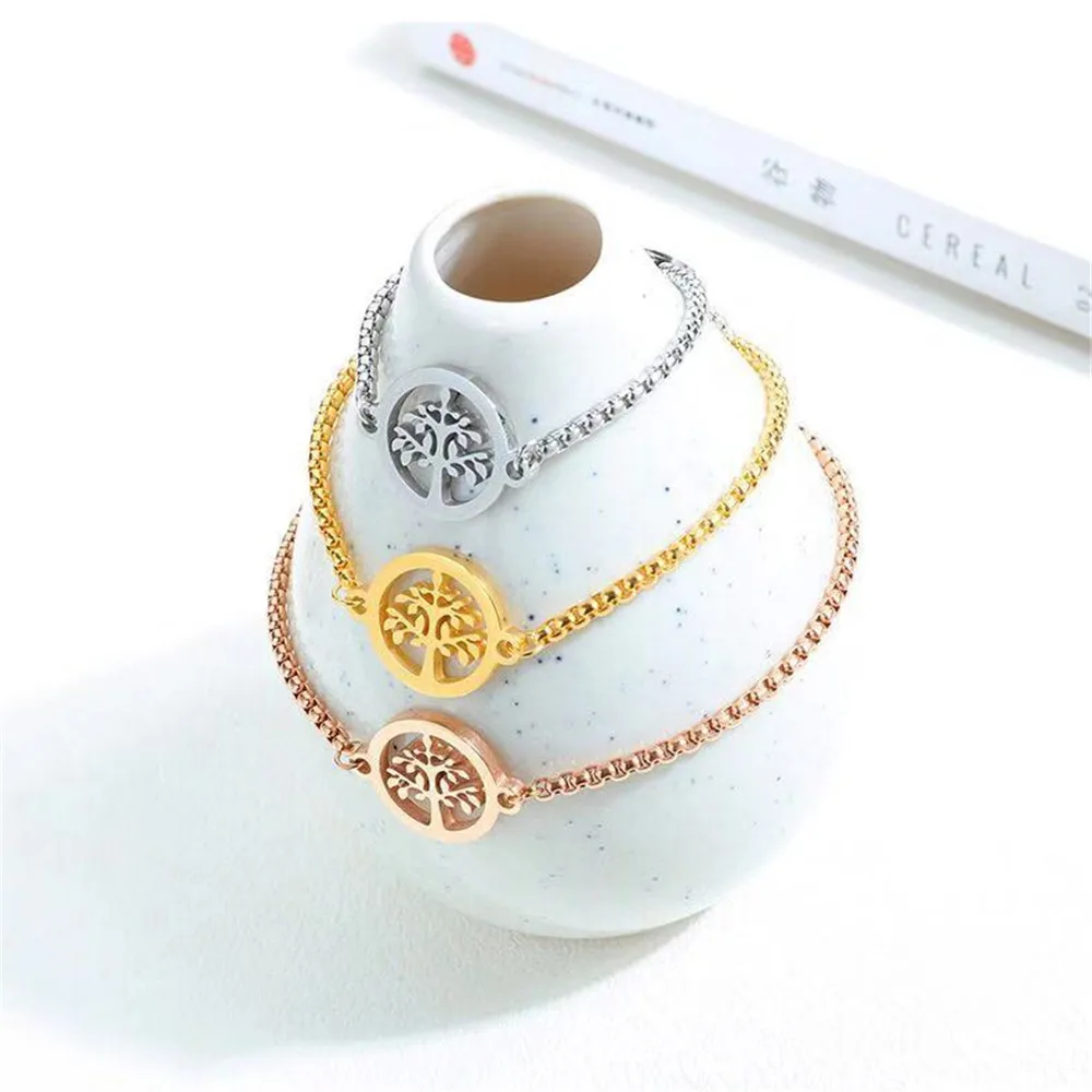 Нишевый дизайн Титановый стальной браслет женский персонализированный модный