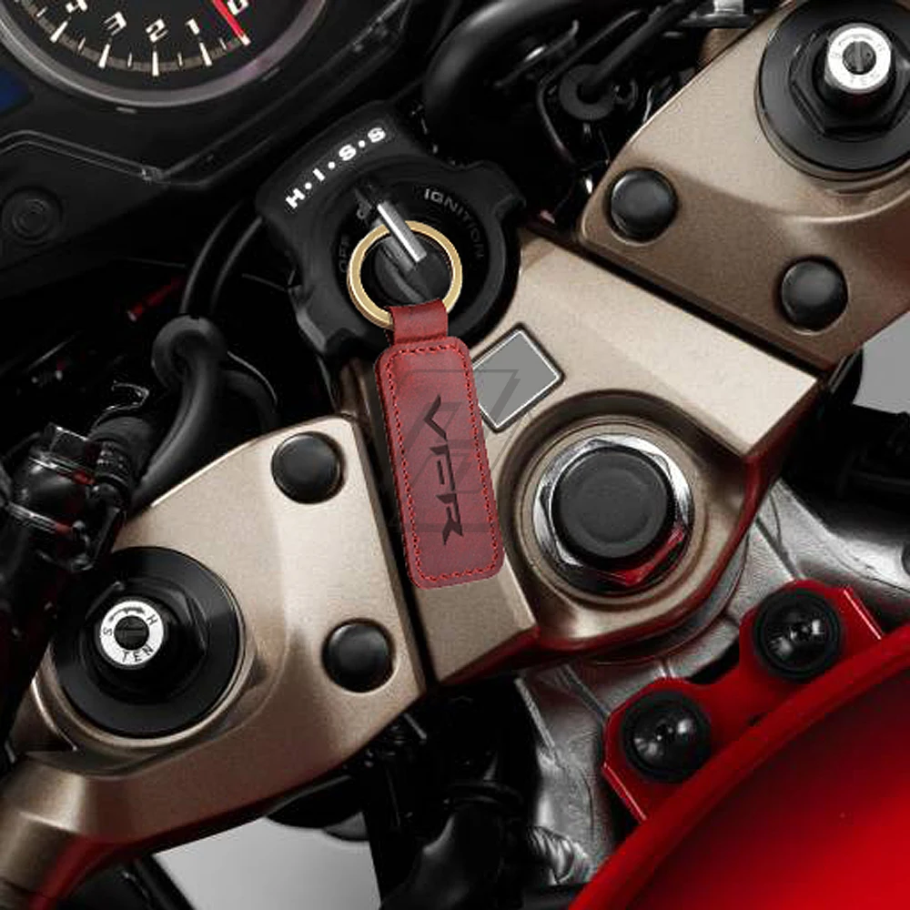 Чехол брелок из воловьей кожи для мотоциклов Yamaha VFR 750 800 1200|Накладки и