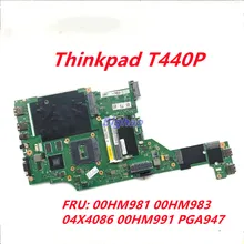 VILT2 NM-A131 For Lenovo Thinkpad T440P notebook motherboard  FRU 00HM981 00HM983 04X4086 00HM991 PGA947 GT730M Video card 100%