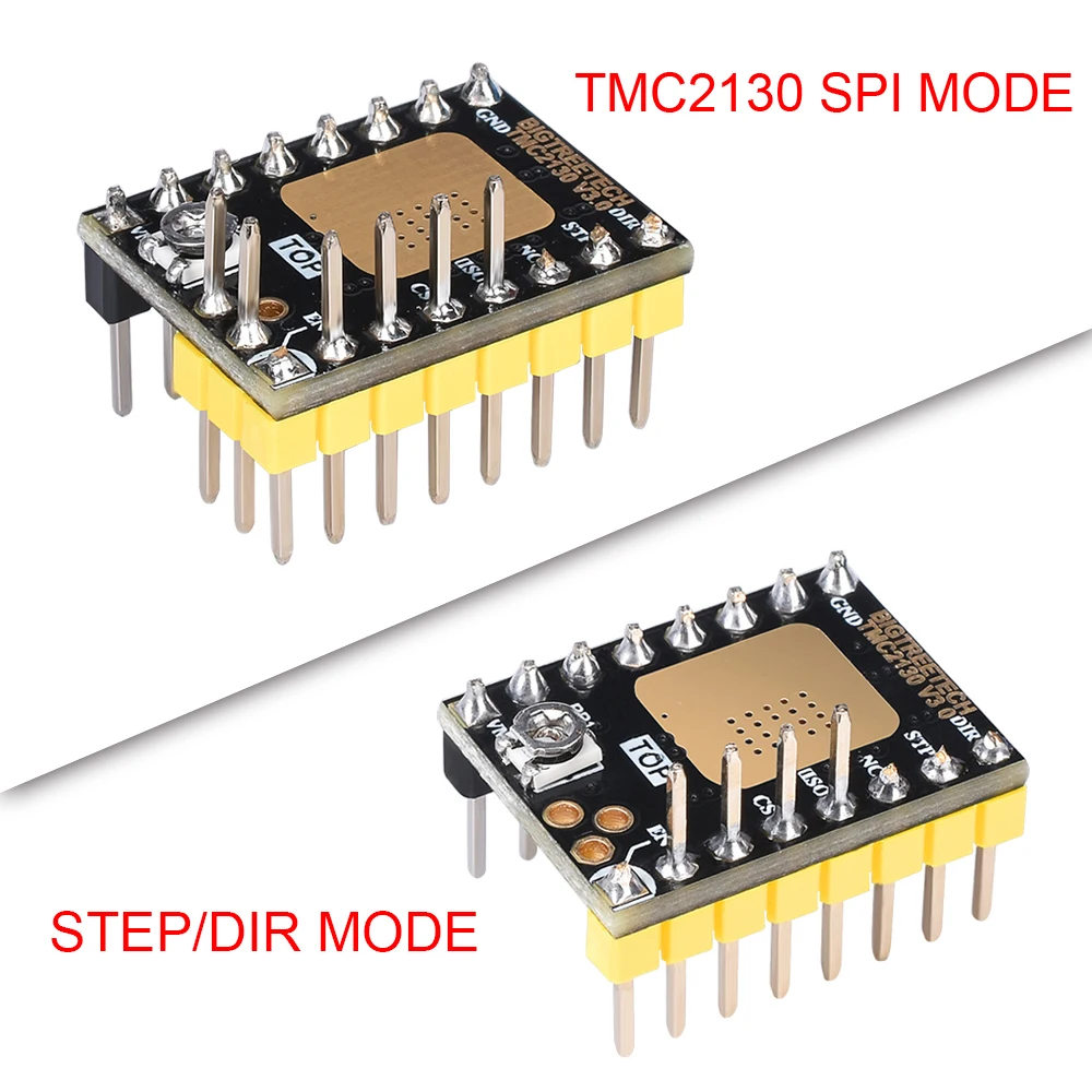 5 шт. TMC5160 TMC2209 TMC2130 TMC2208 шаговый двигатель драйвер StepStick Mute Для SKR V1.4 MINI E3 3D принтер