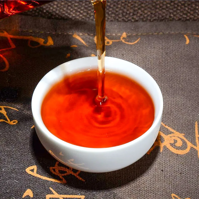 

2015 Yr 357g Pu-erh Tea China Yunnan Oldest Ripe Pu'er Tea Down Three High Clear Fire Detoxification Beauty For Lost Weight Tea