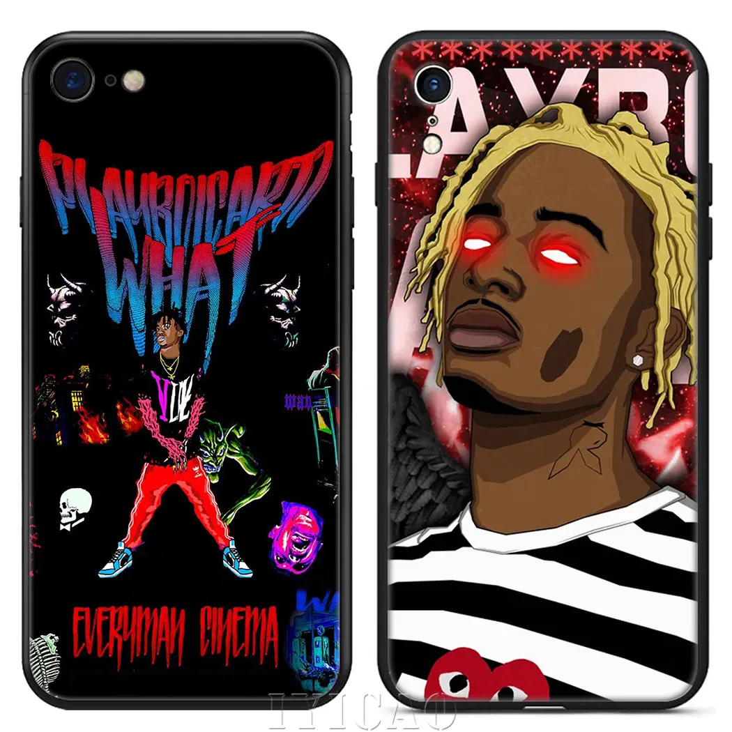 Мягкий силиконовый чехол Playboi для iPhone 11 Pro Max XR X XS 6 6S 7 8 Plus 5 | Мобильные телефоны и