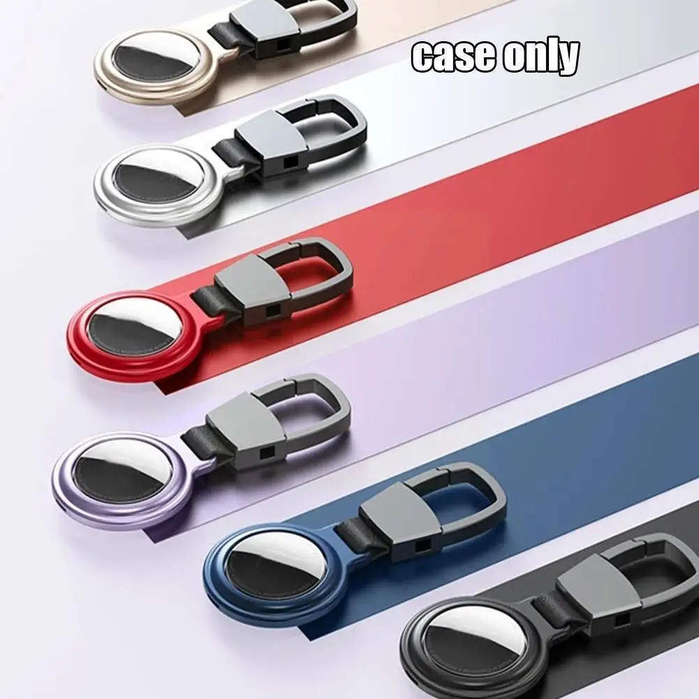 

Magnetic S For Airtags Protective Cover For Locator Tracker Anti-lost Metal Protective Sleeve Keychain Z8r0