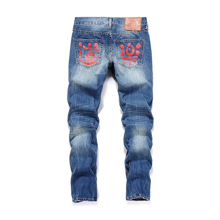 Оригинальные новые дышащие высококачественные модные мужские брюки на