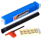 10 шт. новые вставки для лезвий CCMT09T3 + S16Q-SCLCR09 держатель для сверлильного инструмента