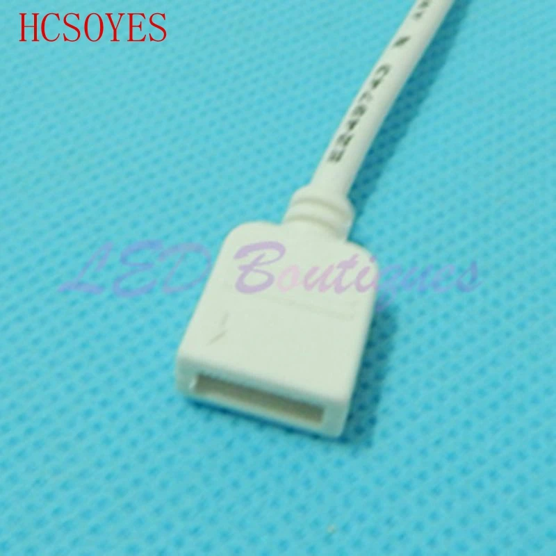 5 шт. 4 контактный Штекерный светодиодный разъем для 5050 smd RGB светодиодной ленты