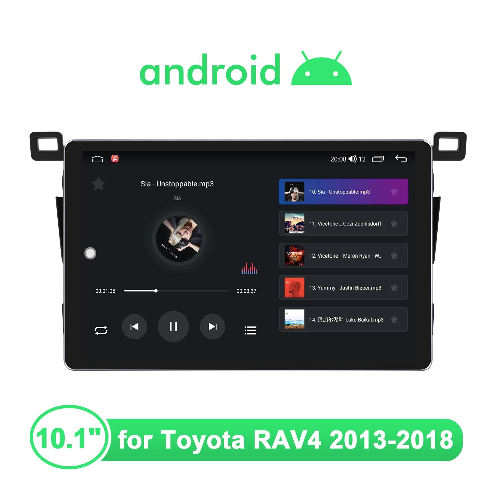 Автомобильный радиоприемник Joying 10 1 дюйма стереоприемник аудиоприемник для