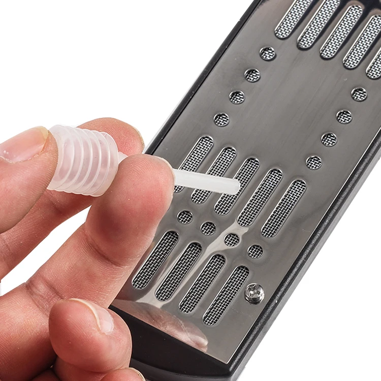 Новинка 1 шт. металлический прямоугольный увлажнитель для сигар табака