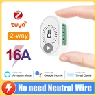 Умный выключатель Zigbee Gateway через Tuya Alexa Google Home, хаб с поддержкой одного огня, нулевого огня, с голосовым управлением и дистанционным управлением