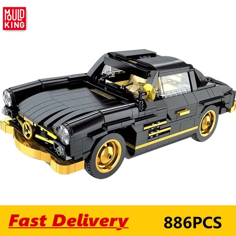 Пресс форма для KING автомобиль в MOC 22930 300SL Gullwing конструкторных блоков Детские