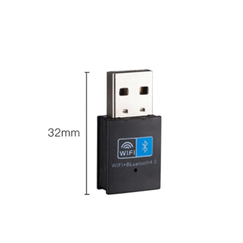 150Mbps WiFi Bluetooth Wireless Adapter USB 2.4G V4.0 Dongle Network Card RTL8723BU for Desktop Laptop PC | Компьютеры и офис