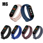 Смарт-часы M6 с пульсометром, тонометром, фитнес-трекером