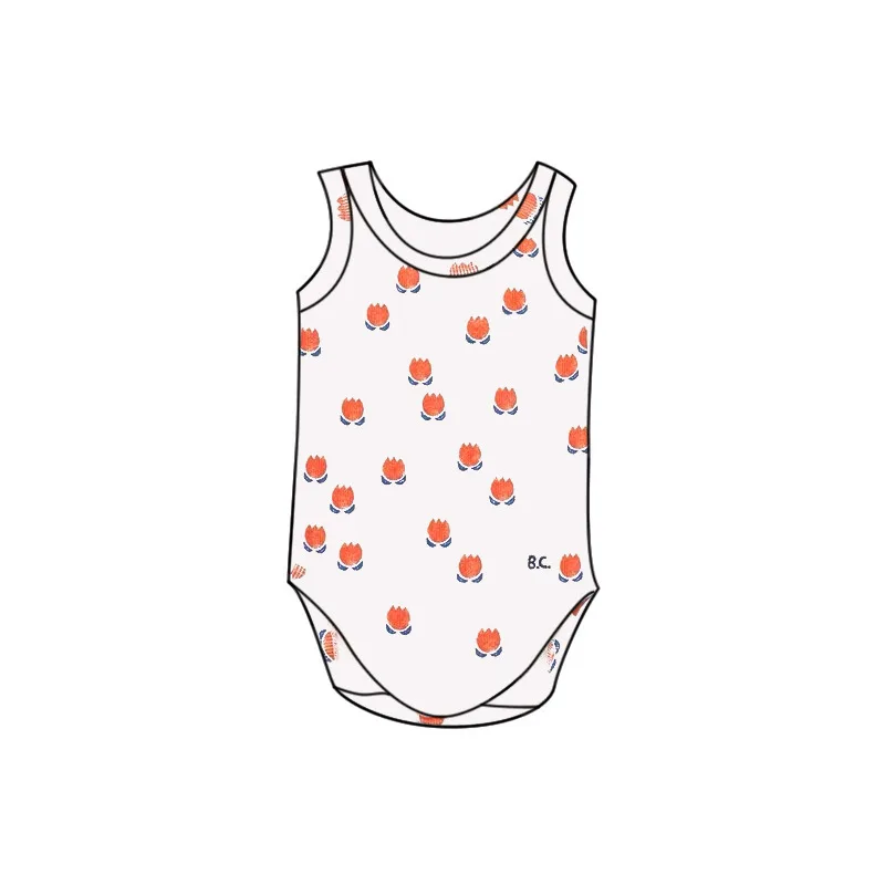 

2021 Spring and Summer New Bc Baby Romper Baby Shorts One-piece Baby Triangle Romper Cotton Baby Bodysuits
