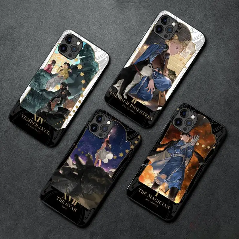 

Anime Fullmetal Alchemist Phone Case For IPhone SE2 11 12 13 Pro XS MAX XS XR 8 7 6 Plus Case