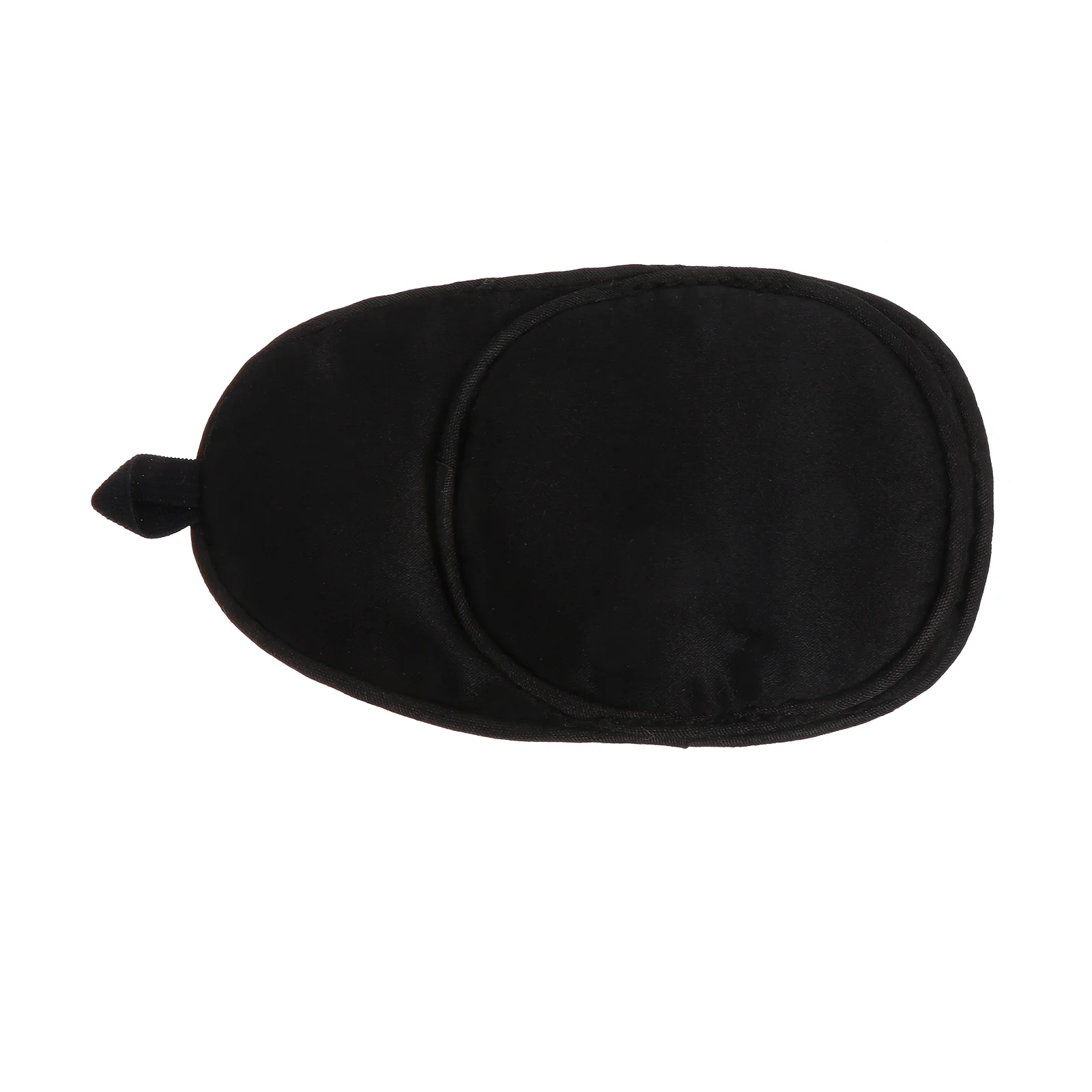 

1pc Care Shield Blindfold Cover Single Eye One-eyed Patch Mask (Black)