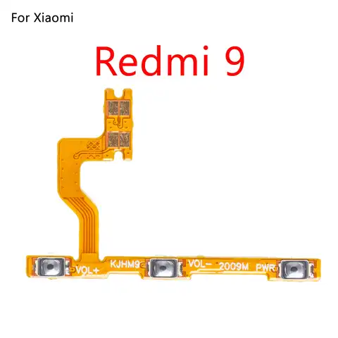 Гибкий кабель с кнопкой включения и выключения для XiaoMi Redmi 9