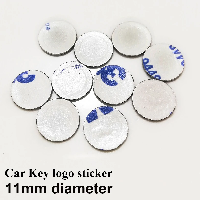 11 мм Диаметр ключа автомобиля логотип металлический брелок Эмблема Ключ|Эмблемы|