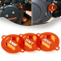 for 690 black orange 2009 2010 2013 2015 motorcycle accessories engine filter cover cap fluid reservoir oil cup for 690 smc 2010