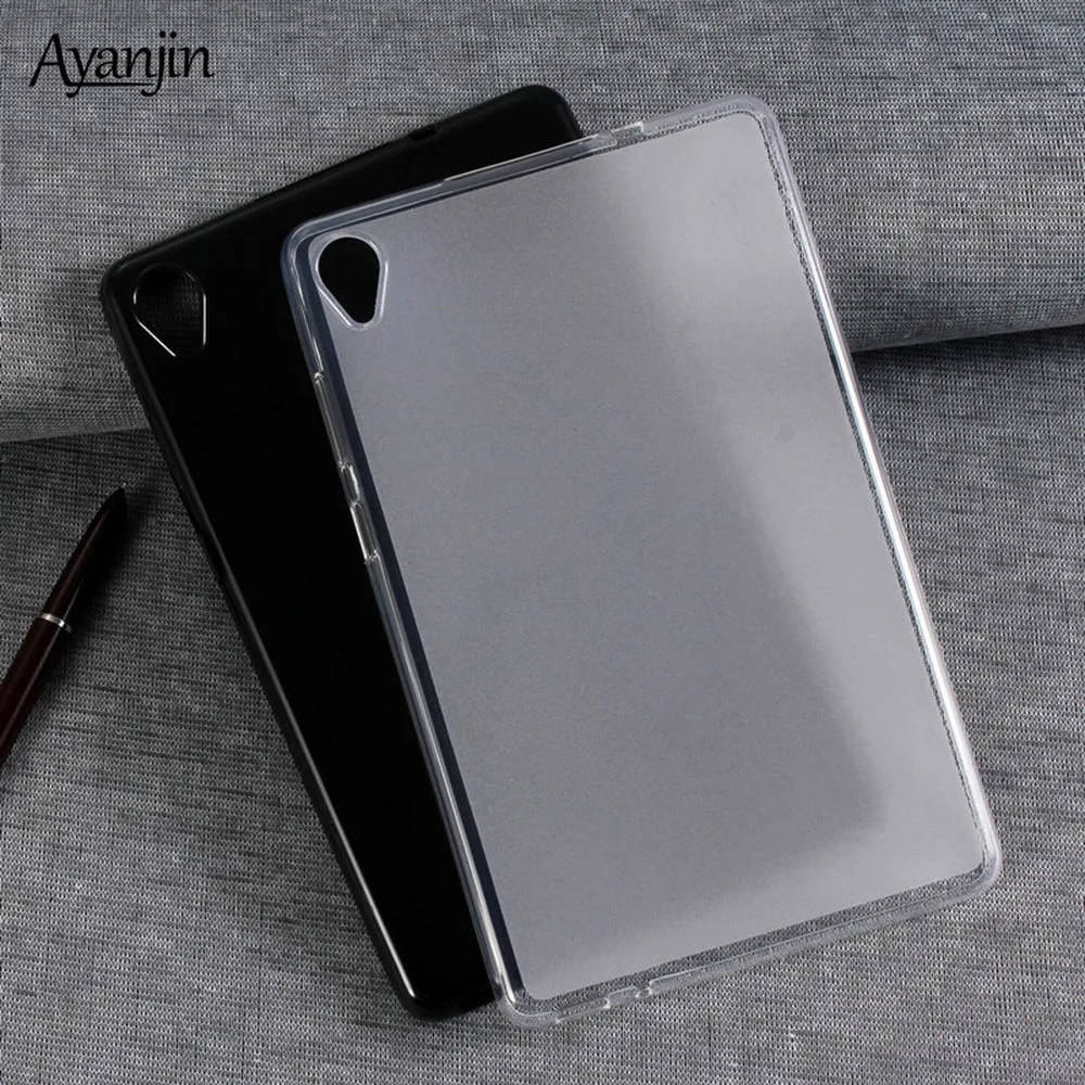 

Soft Case for Lenovo Tab M8 HD Silocone TPU Cover For Tab M8 FHD TB-8705 8705X 8705F Protector Shell+Pen