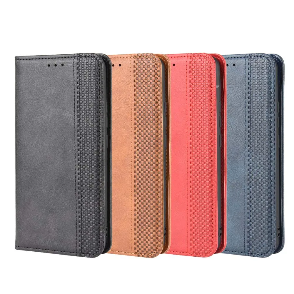 

Leather phone case for Tecno Infinix S4 X626 / S5 / S5 lite / CC9 back Cover Flip card wallet with kickstand Coque