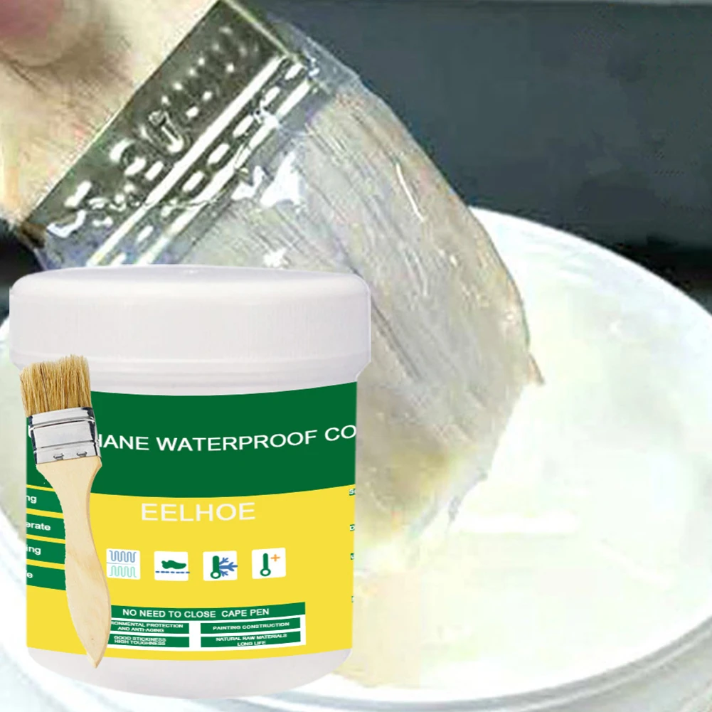 Инновационный герметик Mighty Paste полиуретановое водонепроницаемое покрытие для