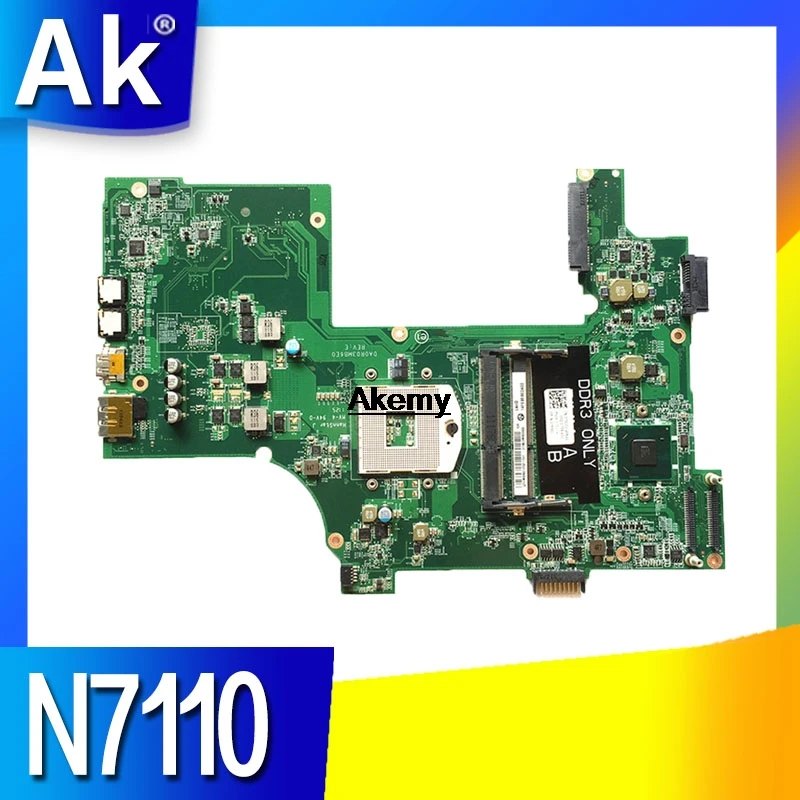 В наличии XMP5X 0XMP5X подходит для Dell Inspiron 17R N7110 материнская плата DA0R03MB6E1 31R03MB0010
