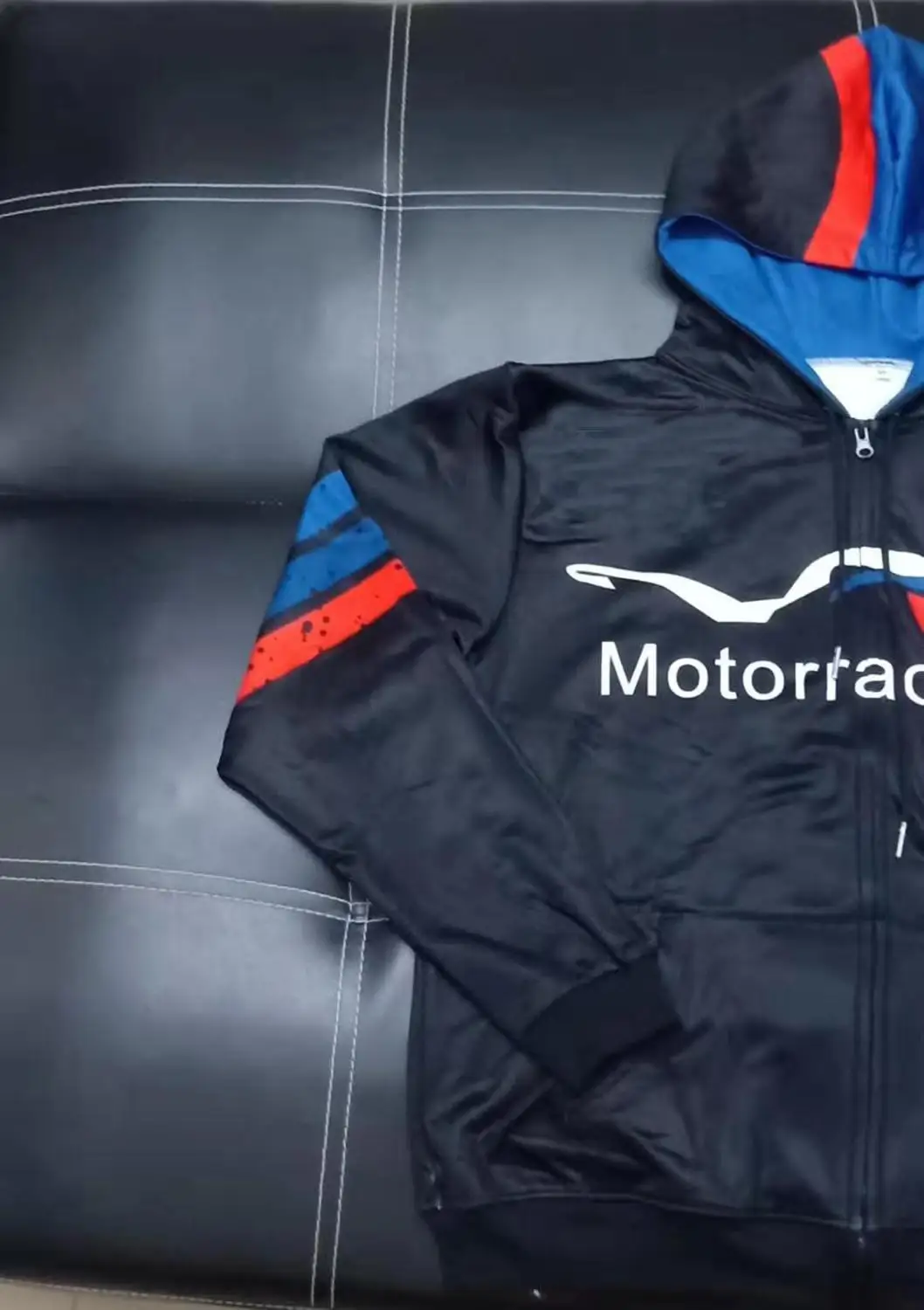 2018 черная мотоциклетная толстовка из полиэстера для BMW Motorrad Racing Team Мужская на