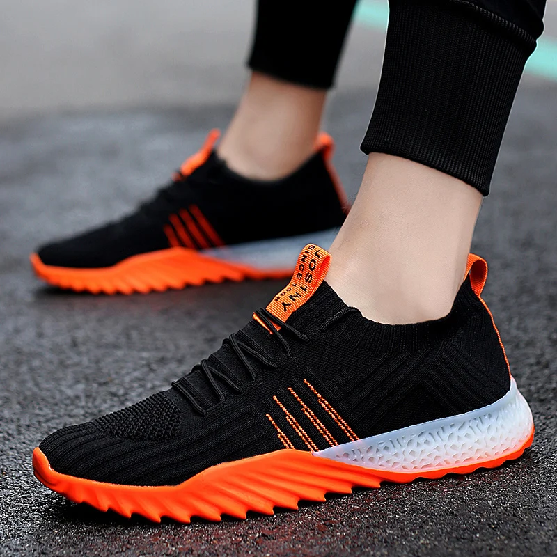 2021 Outdoor Running Shoes for Men Lightweight Walking Jogging  Women's Sneakers Couples Breathable Athletic Running Trainers