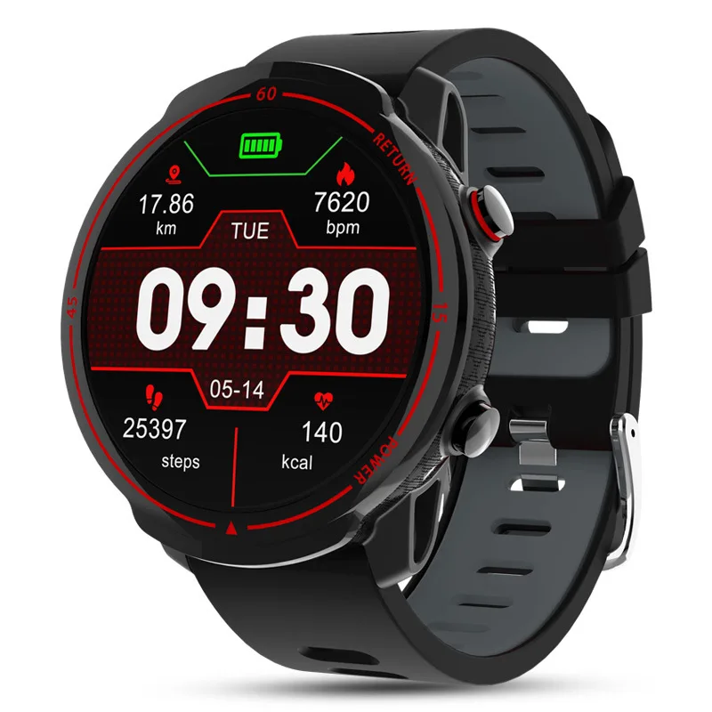

IP68 Waterproof Sports Smart Watch Pedometer Full Screen Touch Watches Heart Rate Blood Oxygen Monitor Long Standby Smartwatch