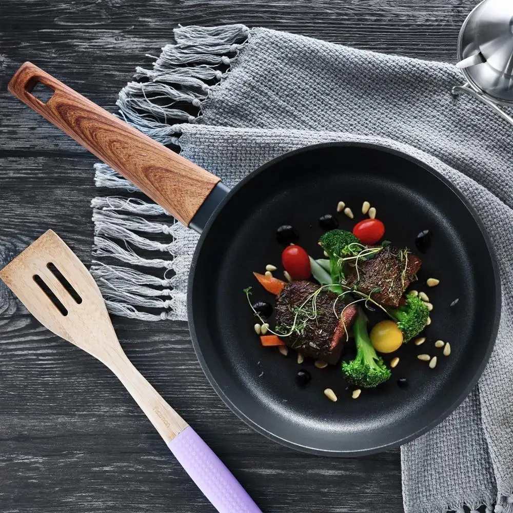 FISSMAN VEGA серия глубокая сковорода с черным покрытием алюминиевая индукционная