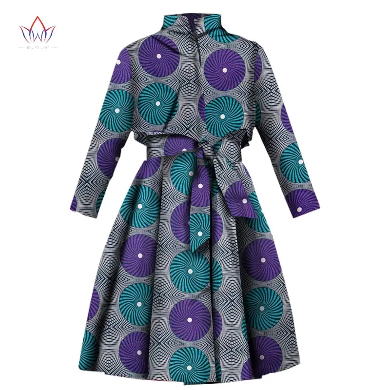 Bintarealwax в африканском стиле пальто для женщин размера плюс африканская одежда с