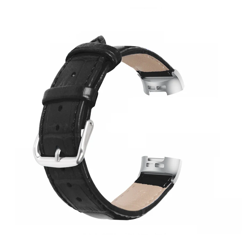 Высококачественный сменный ремешок для браслета Fitbit Charge 3 часов 4 кожаный |