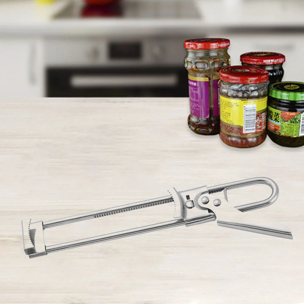 

Stainless Steel Jar Opener Professional Manual Jar Bottle Opener, Good To Grip Glass Jar Bottle Opener Lids Remover Kitchen tool