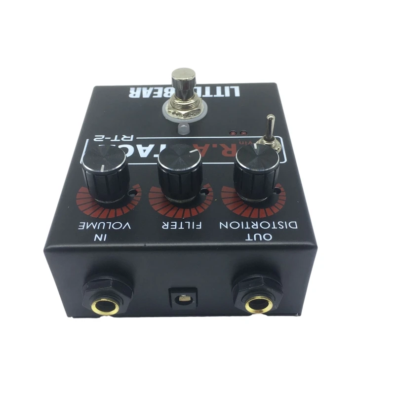 

3 передачи турбо/Винтажный/грязный крысиный тональный эффектор искажения 9V-12V электрогитара LM308N