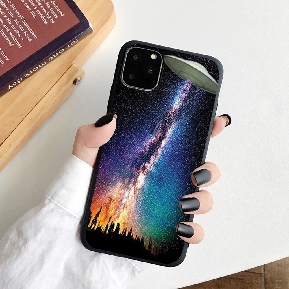 Чехол для телефона для iPhone 6, 6s, 7, 8 Plus, X, 5, 5S, SE, чехол с милой собачкой хаски, Рождественский Мягкий ТПУ черный чехол для iPhone 8, XR, XS, 11Pro Max