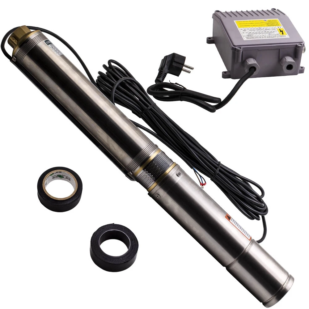 0 55 кВт 4 &quotглубокий колодец погружной скважинный насос 000л/ч 550 Вт сверхмощный и