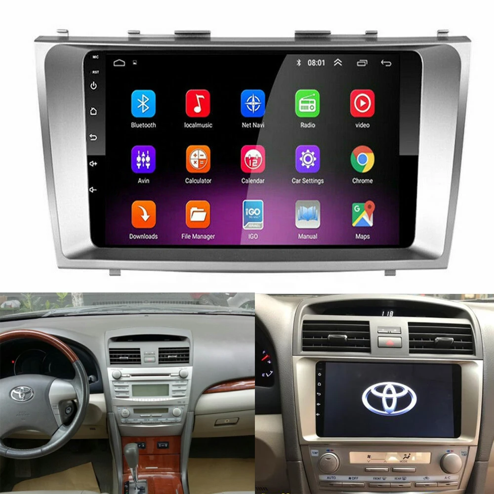 

Автомобильный мультимедийный плеер BYNCG Android 11 2 Din радио для Toyota Camry 2007 2008 2009-2011 с навигацией стерео головное устройство