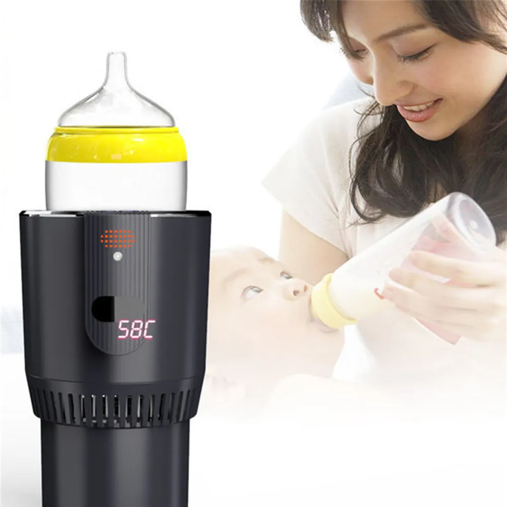 Автомобильная охлаждающая чашка 2 в 1 12 В подогреватель стаканов для автомобиля и