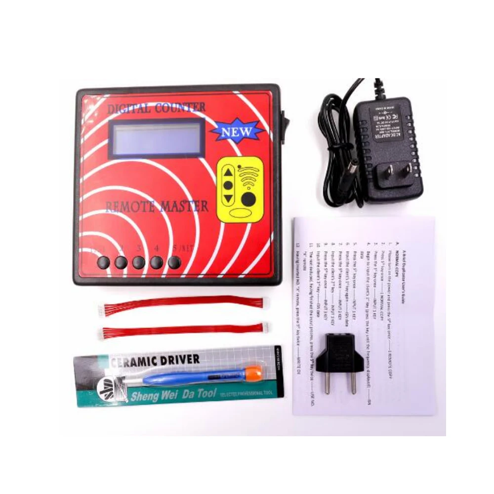 Новые 10 поколения цифровой счетчик REMOTE Мастер частота тестер с голубой Экран