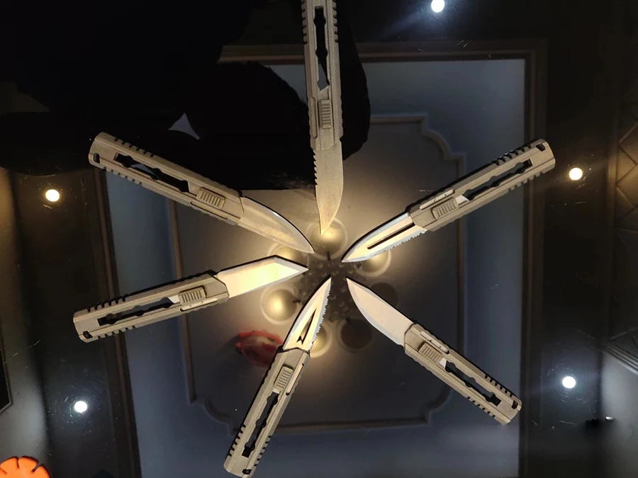 Универсальный нож из титанового сплава держатель для лезвия без | Инструменты