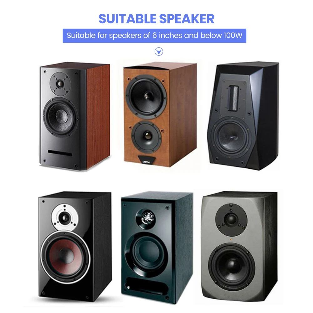 AIYIMA 100 Вт 2-полосный аудио динамик делитель частоты высокие басы громкий фильтр