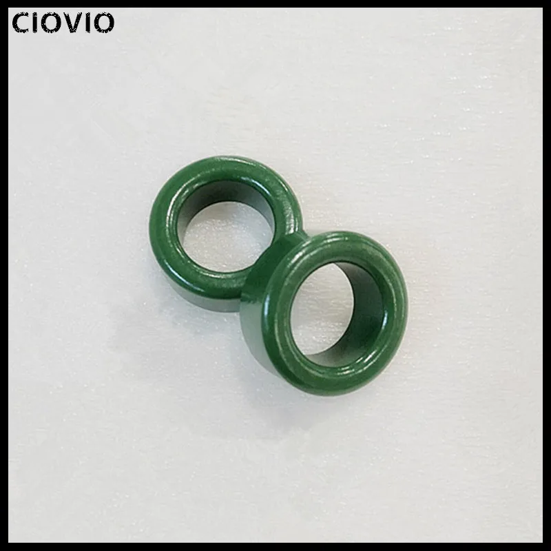 CIOVIO 20 шт. 50 100 Mn-Zn зеленое Ферритовое магнитное кольцо 25*15*10 мм анти-помех сердечник