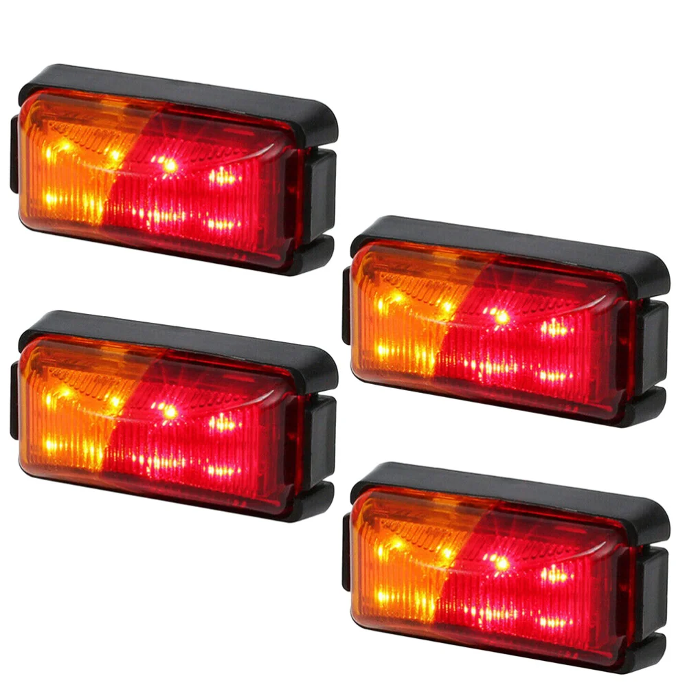 

4pcs Trailer Taillight High Quality Prime Sturdy Truck Sidelights Trailer Taillight Signal Lights for Trailer Truck