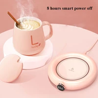 usb smart touch heating coaster drink coffee milk tea 3 temperatures adjustable heater cup warmer pad fast heating mug cup mat