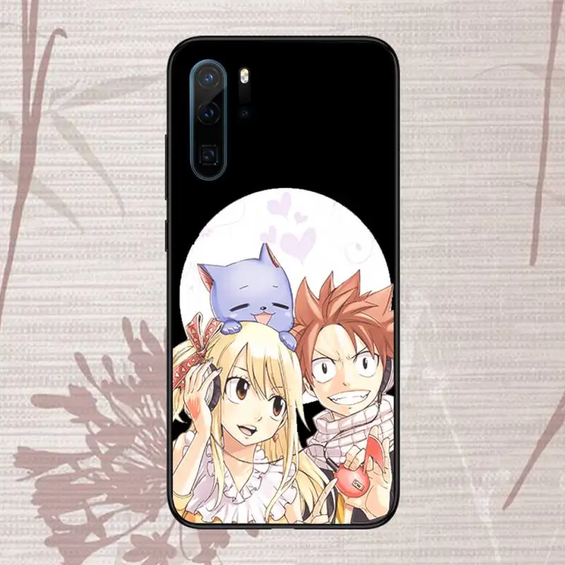 

Anime design fairy tail Phone Case For Huawei honor Mate P 9 10 20 30 40 Pro 10i 7 8 a x Lite nova 5t