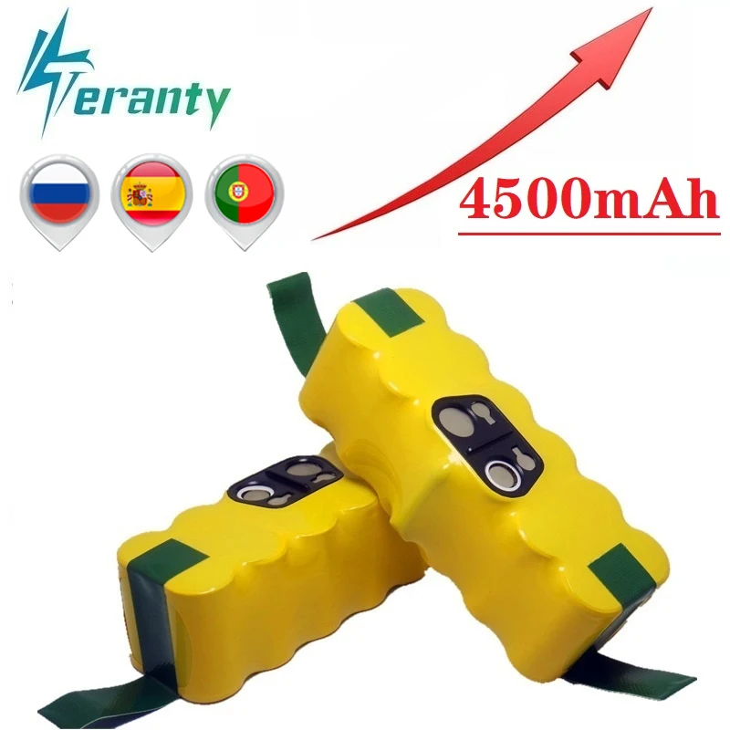 14 4 В 4500 мАч Ni MH батарея для iRobot Roomba 500 510 530 532 534 535 540 550 562 570 580 600 610 700 760 770 780 800 980