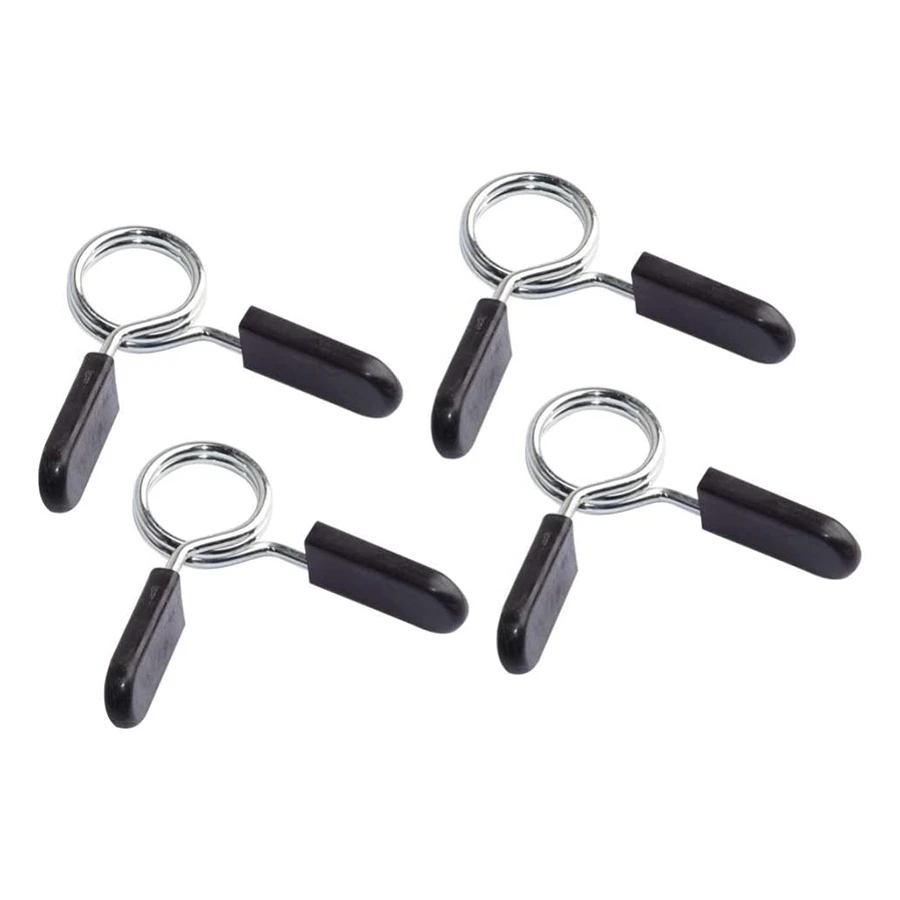 2 пары пружинных зажимов ошейники для упражнений 50 мм зажимы штанги гантели