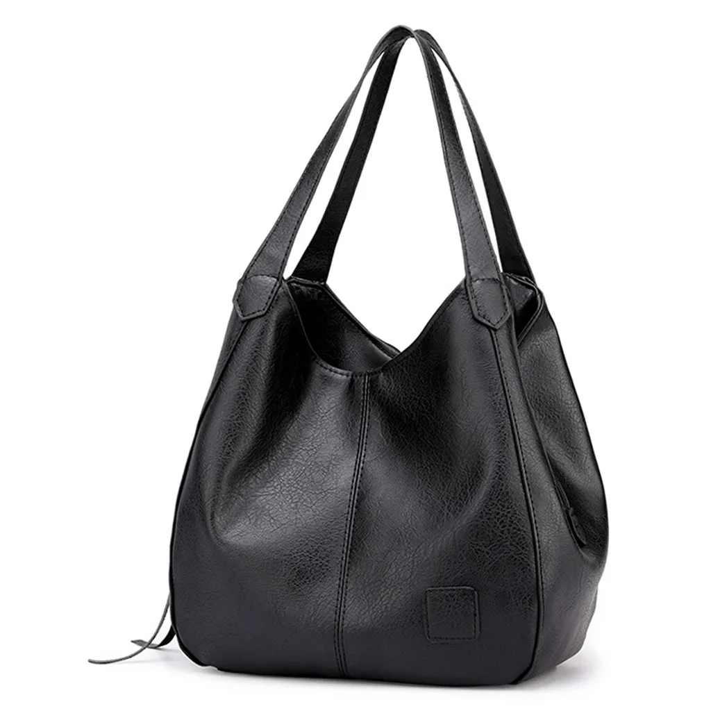Large-capacity women's handbag Casual Totes Women bag Simple shopping big Shoulder bag for Women Classic Tassel Bags bolso mujer