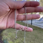 Индивидуальные ожерелья с арабским именем для женщин и мужчин, цепочка из нержавеющей стали в коробке, чокер, ювелирные изделия в исламском стиле, украшение, колье, подарок BFF